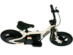 BROC USA 12″ Balance E-Bike | Dual Speed | Safety Brake Cut Switch | White
