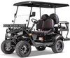 Kruiser Electric Golf Cart | 4-Passenger Electric Golf Cart | Black