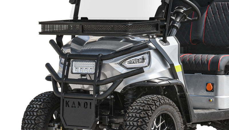 Electric Golf Cart Kruiser 5000W | 48V 4-Passenger LSV | Red