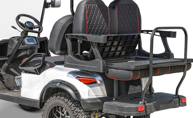 Kruiser Electric Golf Cart | 4-Passenger Electric Golf Cart | Blue