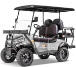 Electric Golf Cart Kruiser 5000W | 48V 4-Passenger LSV | Red