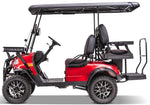 Kruiser Electric Golf Cart | 4-Passenger Electric Golf Cart | Black