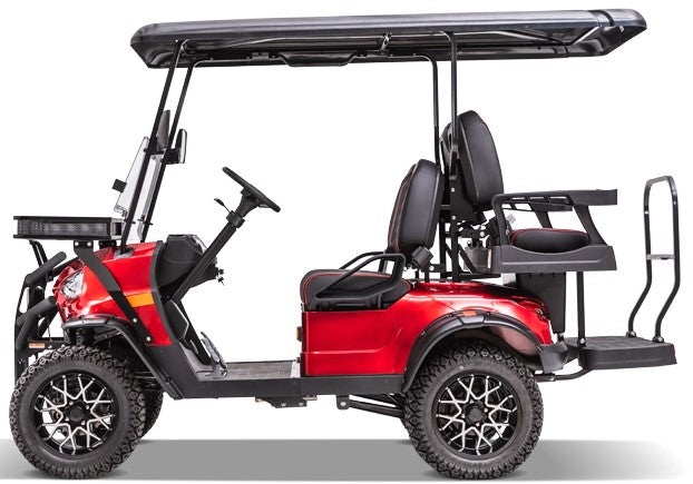 Kruiser Electric Golf Cart | 4-Passenger Electric Golf Cart | Black
