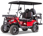 Kruiser Electric Golf Cart | 4-Passenger Electric Golf Cart | Black