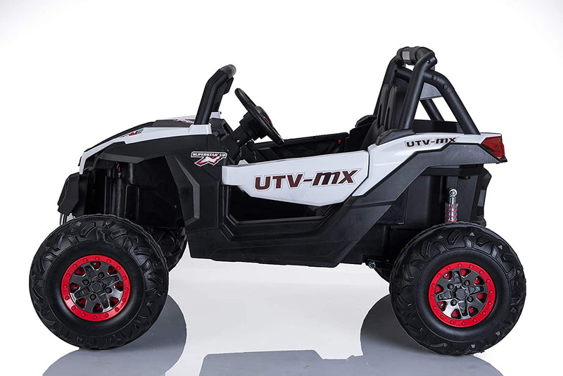 Best Ride On Cars Lightning UTV | 12V | 4 Motors | White