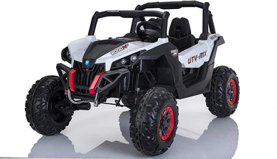 Best Ride On Cars Lightning UTV | 12V | 4 Motors | White