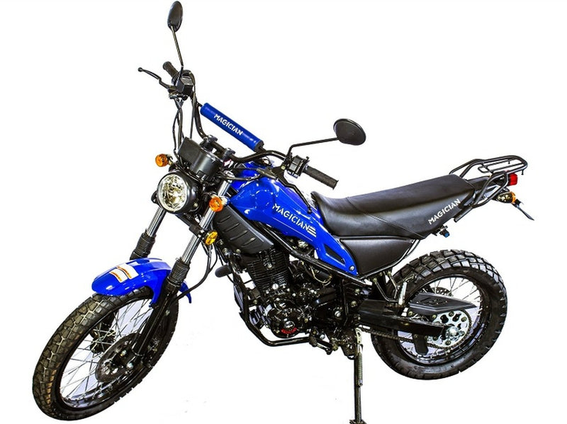 Magician 250 Dual Sport Motorcycle | Street Legal | 5-Speed Manual | Enduro