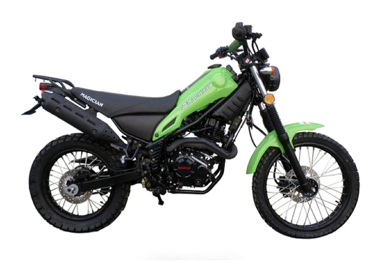 New Magician 250cc Power Dual Sports enduro Motorcycle Dirt Bike Street Legal