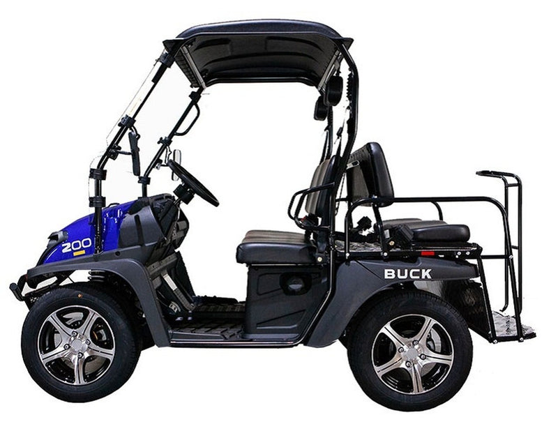 Massimo Buck 200X UTV | 177cc 4-Stroke | 2WD Utility Side-by-Side (Blue)