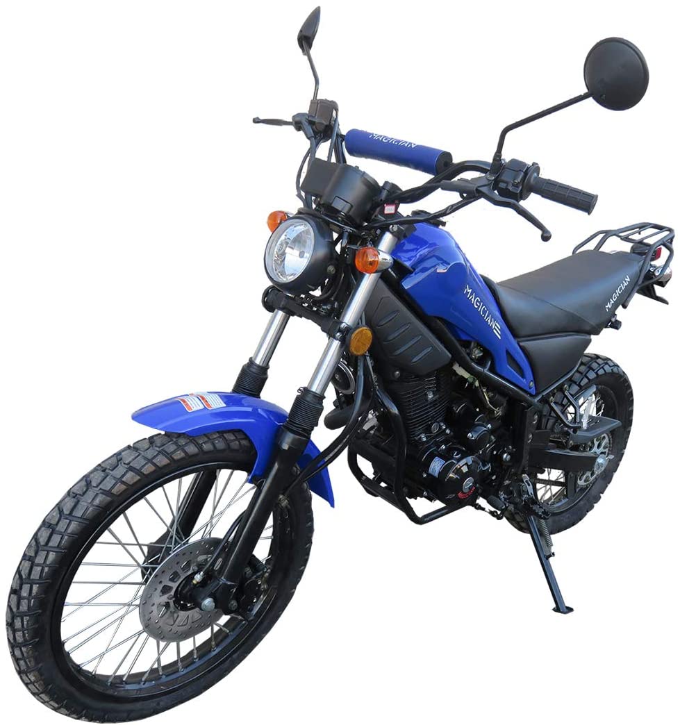 New Magician 250cc Power Dual Sports enduro Motorcycle Dirt Bike Street Legal