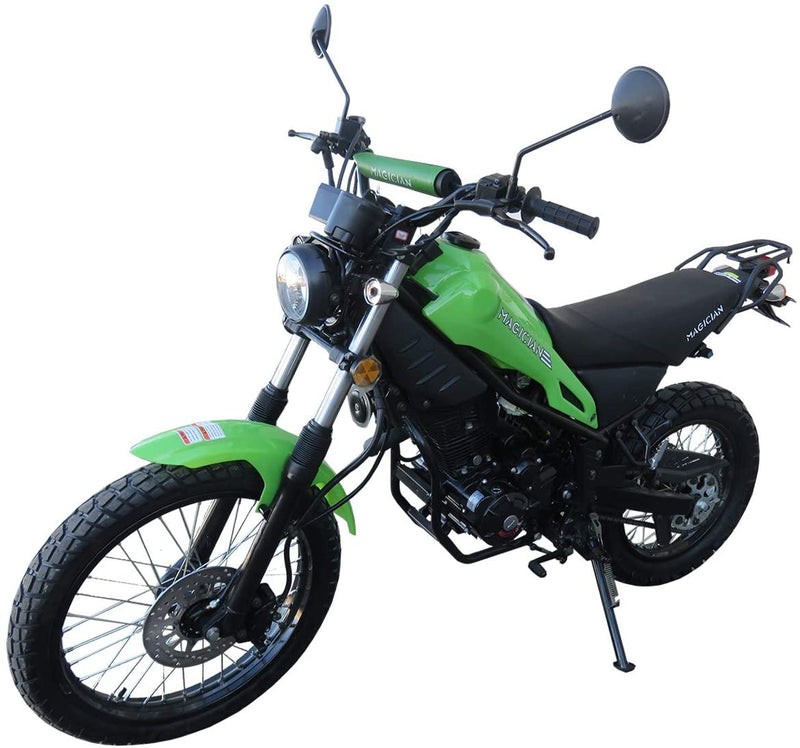 Magician 250 Dual Sport Motorcycle | Street Legal | 5-Speed Manual | Enduro