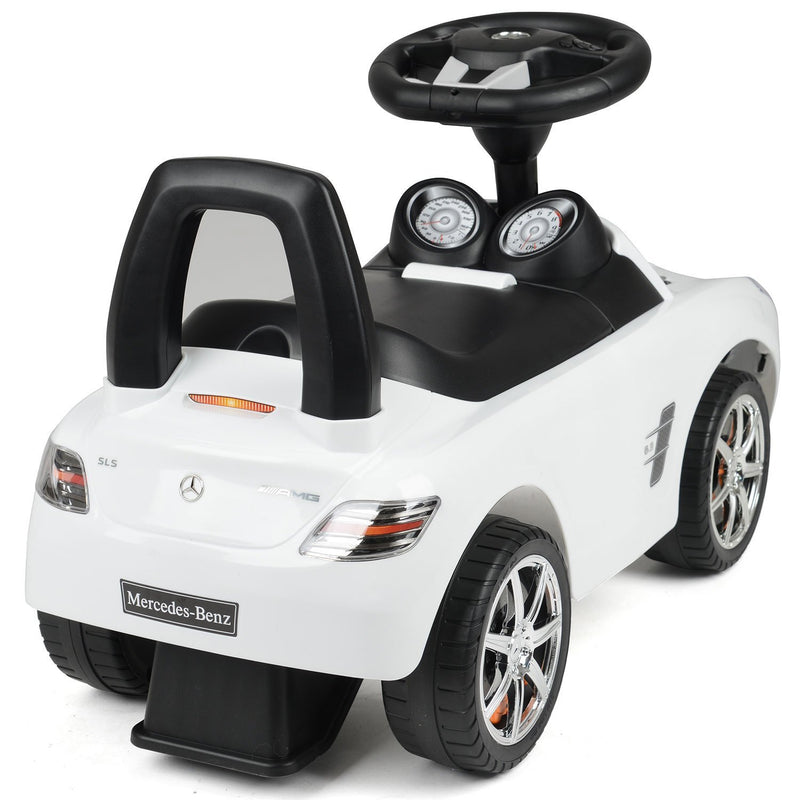 Best Ride On Cars Mercedes Benz Push Car Red | Licensed Toddler Push Ride