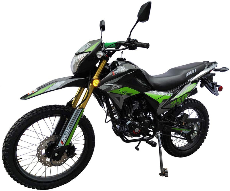 Hawk DLX 250cc Deluxe Street Legal Dirt Bike