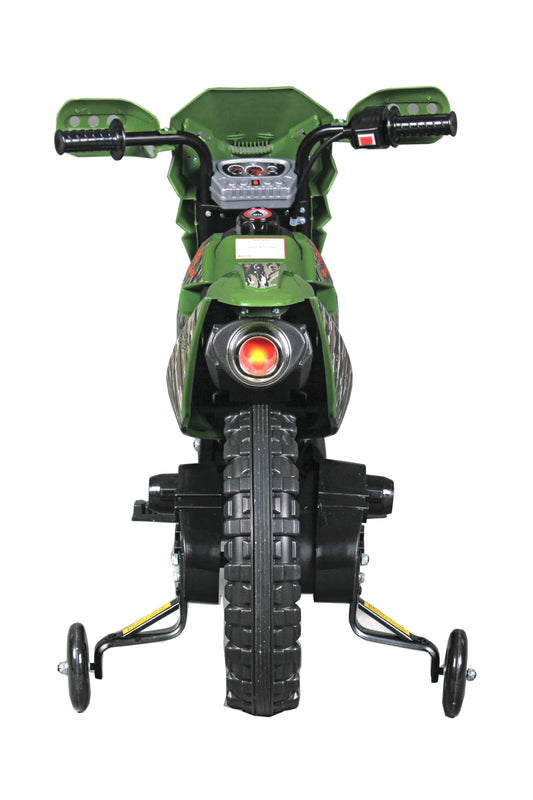 Best Ride On Cars Realtree Kids Dirt Bike | 6V Battery Ride-On | Camo Green