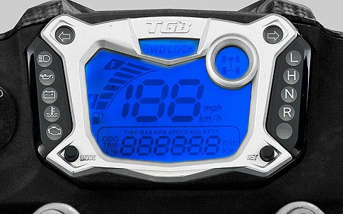 TGB Target 600 EPS ATV | 561cc Single-Cylinder 4×4 | Matte Black
