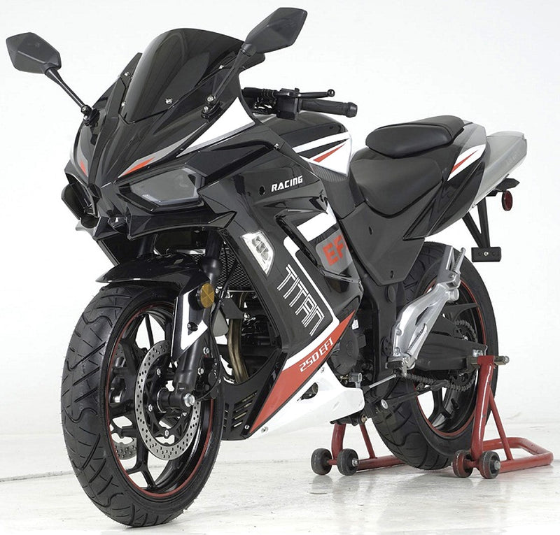 Vitacci Titan 250 EFI Motorcycle | Oil-Cooled 250cc Manual 6-Speed Street Bike