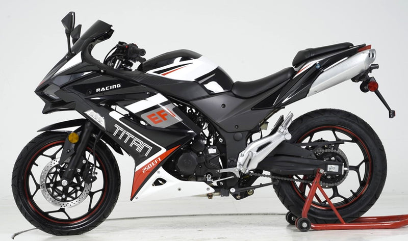 Vitacci Titan 250 EFI Motorcycle | Oil-Cooled 250cc Manual 6-Speed Street Bike