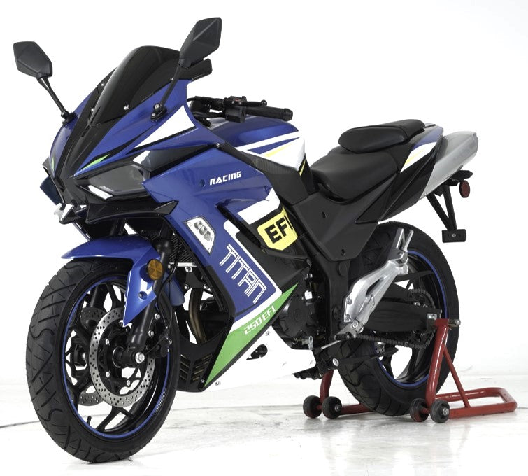 Vitacci Titan 250 EFI Motorcycle | Oil Cooled 250cc Manual 6 Speed