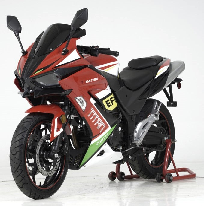 Vitacci Titan 250 EFI Motorcycle | Oil-Cooled 250cc Manual 6-Speed Street Bike