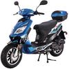 TaoTao Thunder 50cc Moped Scooter | Gas | Street Legal | Matching Trunk