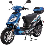 TaoTao Thunder 50cc Moped Scooter | Gas | Street Legal | Matching Trunk