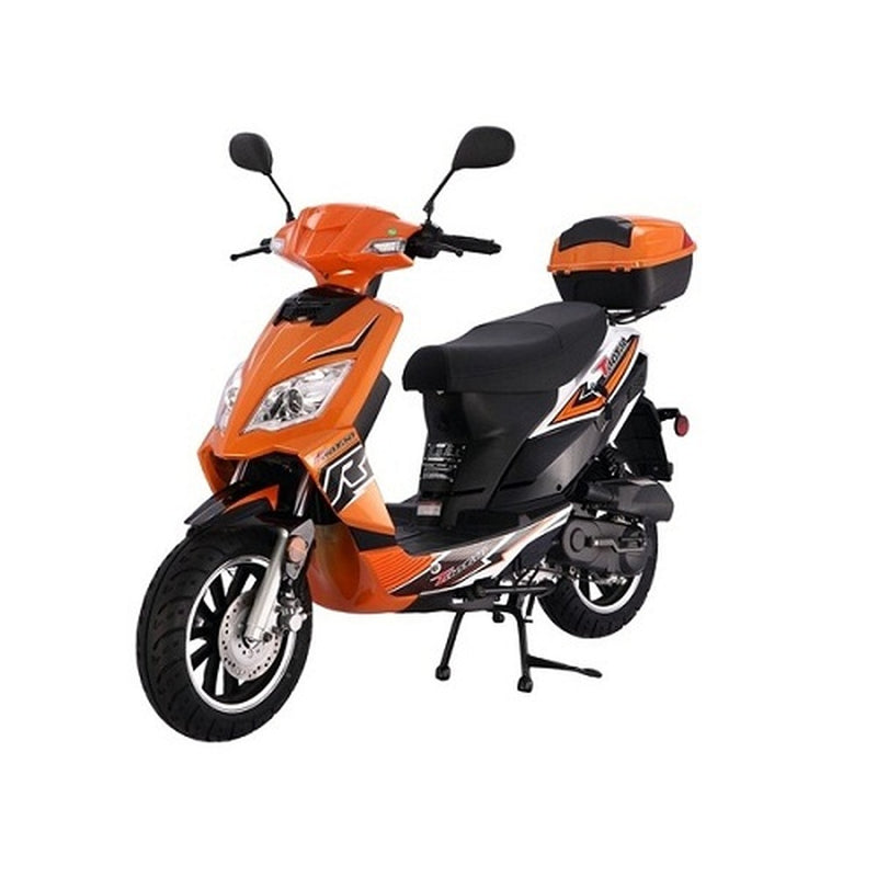 TaoTao Thunder 50cc Moped Scooter | Gas | Street Legal | Matching Trunk