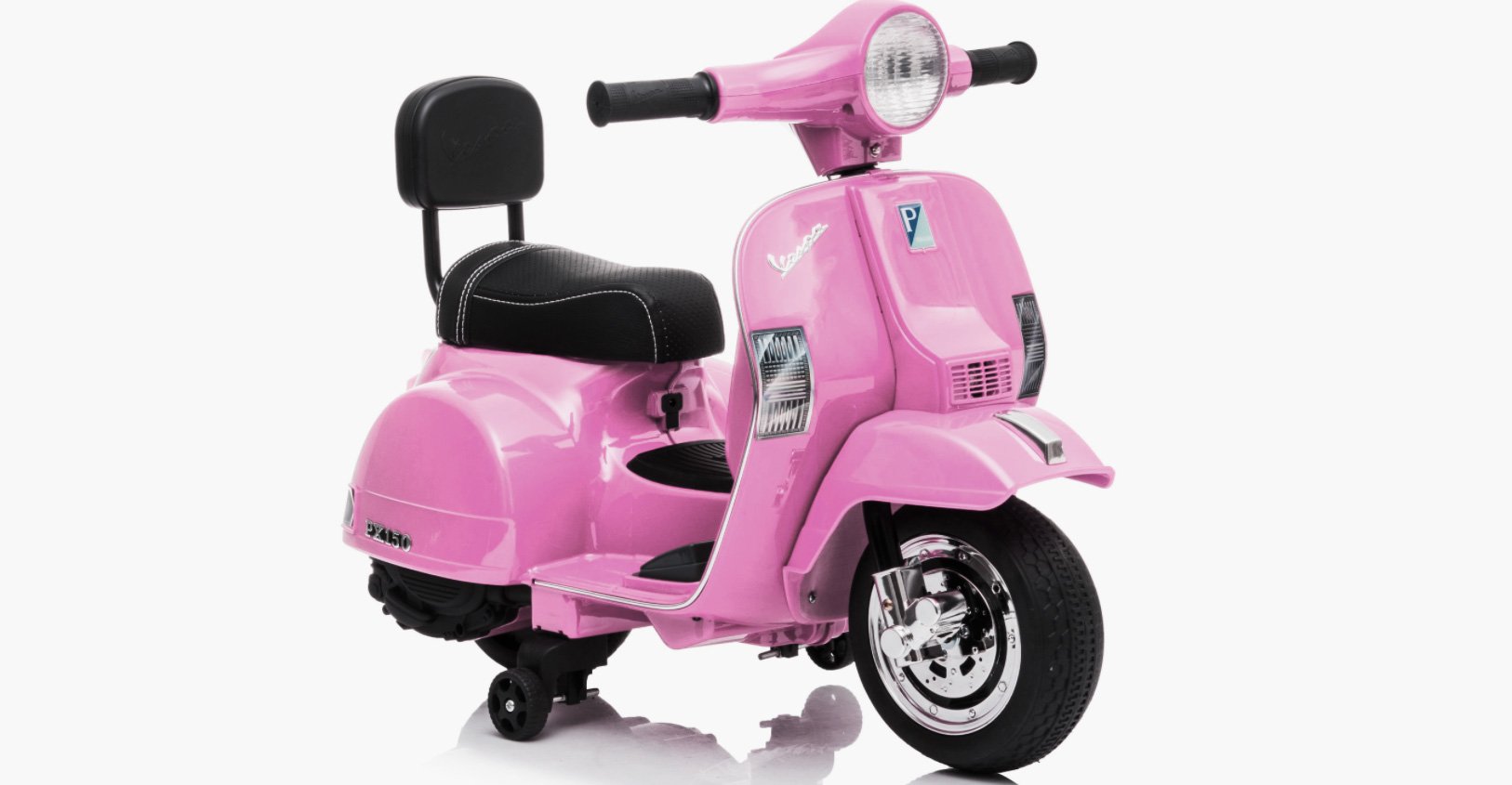 Best Ride On Cars Kids Vespa Scooter 6V With Forward-Backward Witch