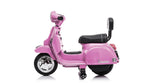 Best Ride On Cars Kids Vespa Scooter | 6V Battery | Training Wheels