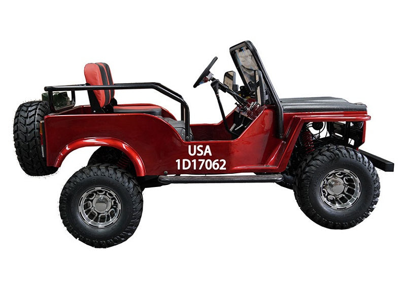 Vitacci Jeep GR2-125 Youth Go-Kart | 125cc Semi-Auto | Reverse Gear