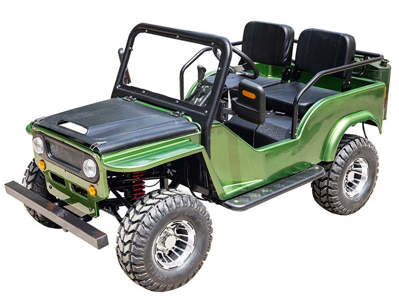Vitacci Jeep GR2-125 Youth Go-Kart | 125cc Semi-Auto | Reverse Gear
