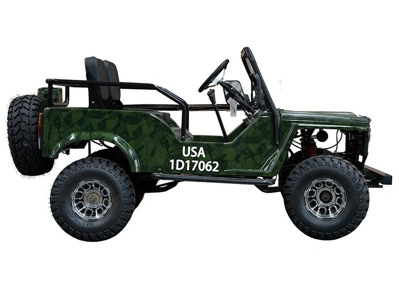 Vitacci Jeep GR2-125 Youth Go-Kart | 125cc Semi-Auto | Reverse Gear