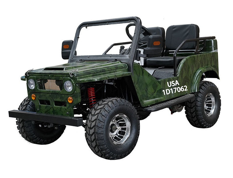 Vitacci Jeep GR2-125 Youth Go-Kart | 125cc Semi-Auto | Reverse Gear