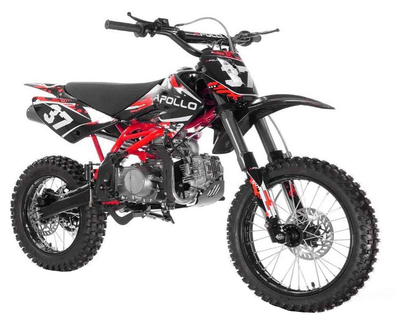 Apollo AGB-37CRF-2 125cc Dirt Bike | Manual Clutch | Big Wheel Pit