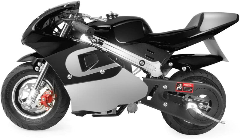 40cc 4-Stroke Pocket Bike | Mini Gas Motorcycle | EPA Approved