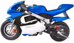 40cc 4-Stroke Pocket Bike | Mini Gas Motorcycle | EPA Approved
