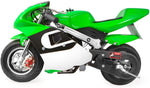 40cc 4-Stroke Pocket Bike | Mini Gas Motorcycle | EPA Approved
